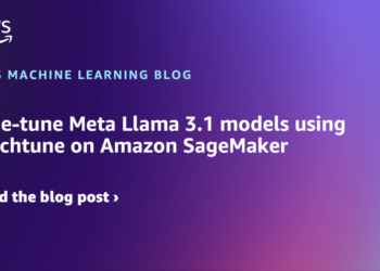 Tremendous-tune Meta Llama 3.1 fashions utilizing torchtune on Amazon SageMaker